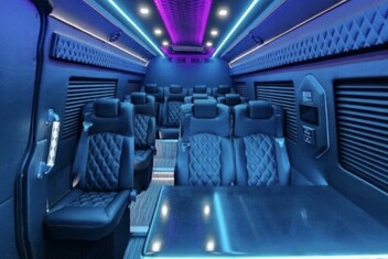 Pembroke Pines Sprinter Bus Interior