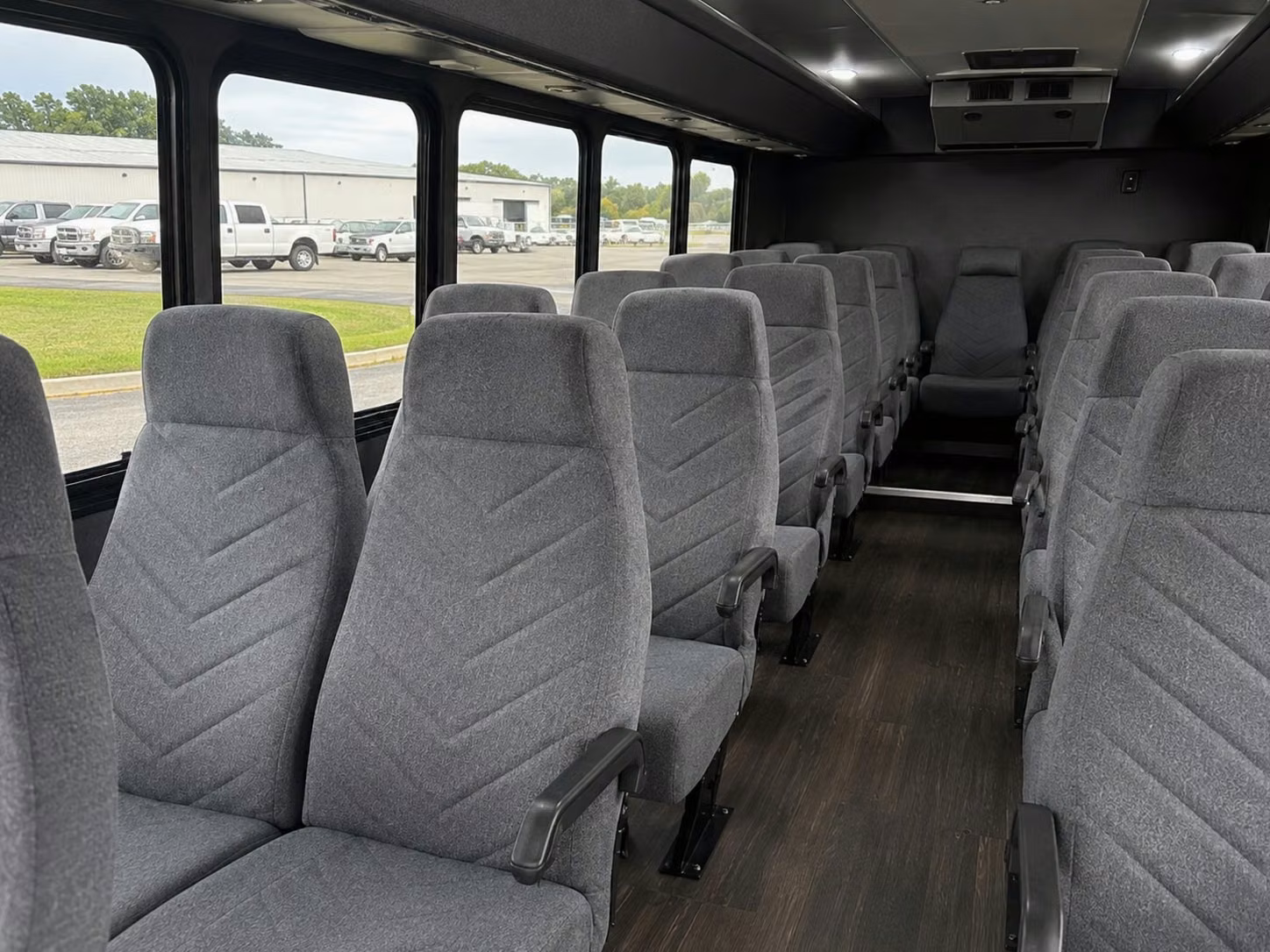 20 passenger minibus interior