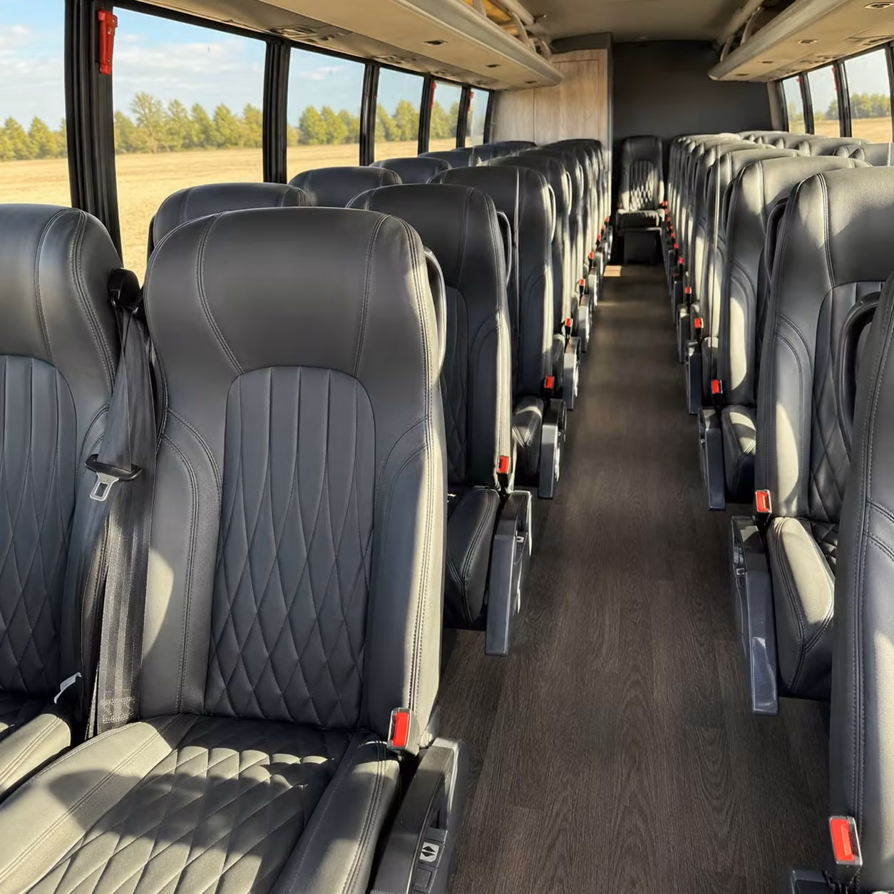 30 passenger minibus inside