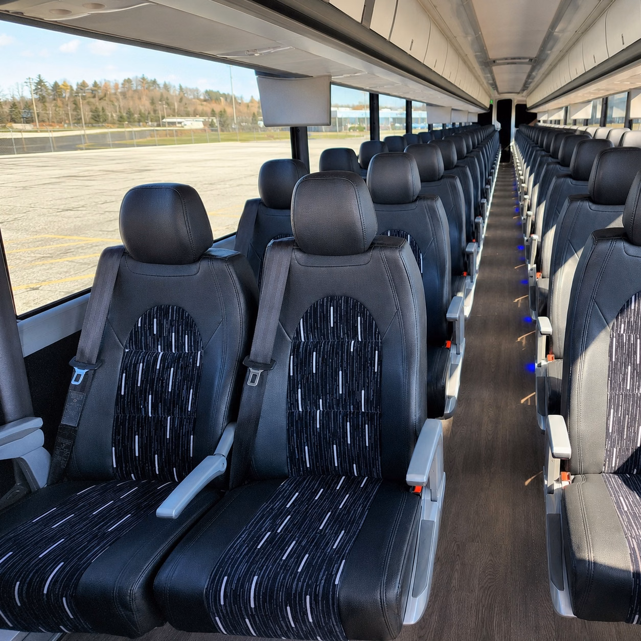 how bus type and size affect charter bus prices in pembroke pines florida