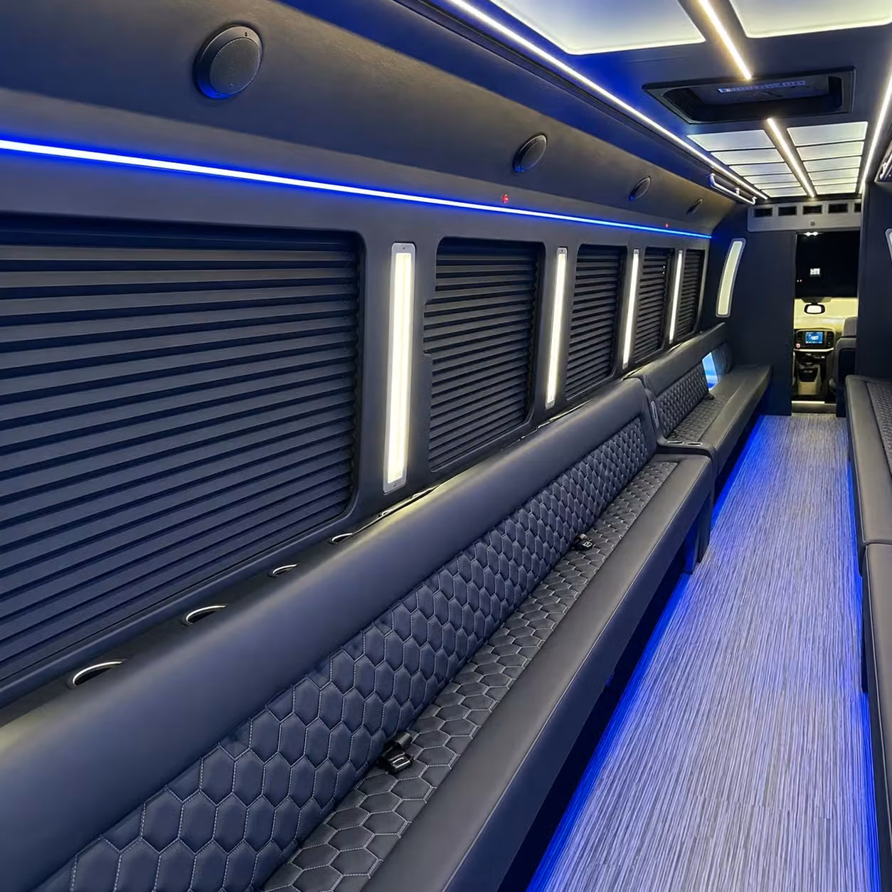 party bus interior