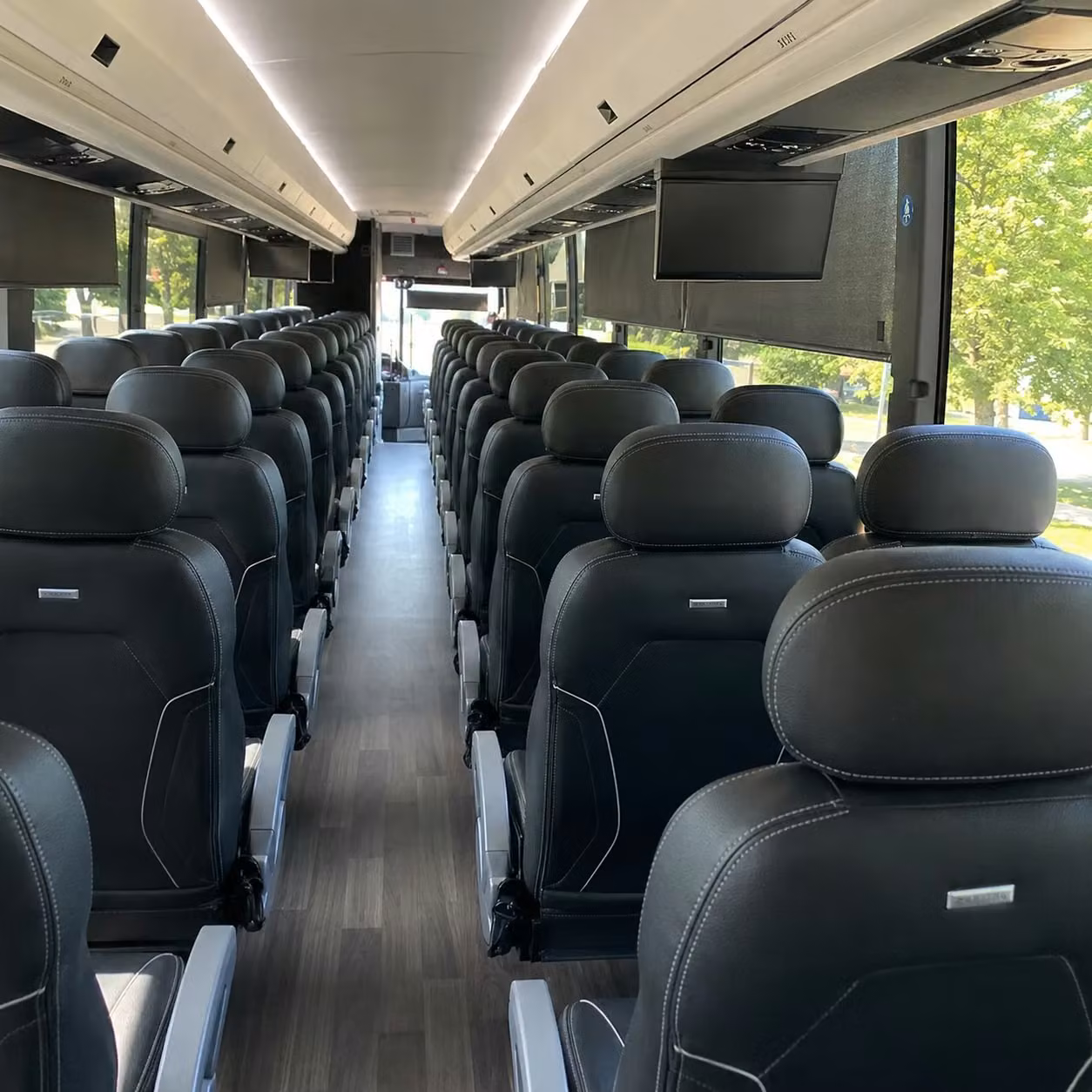 pembroke pines charter bus interior gallery