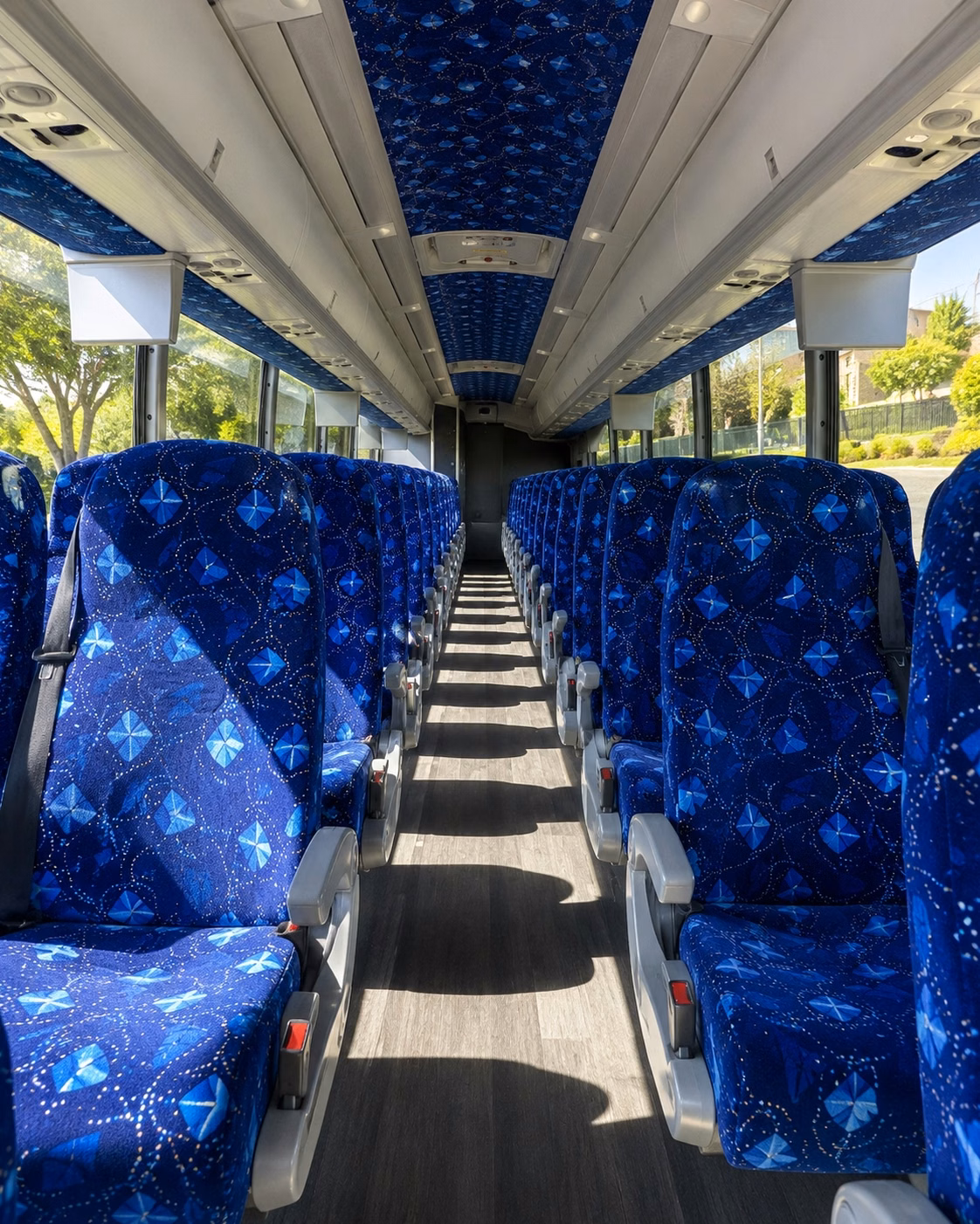 pembroke pines charter bus rental inside